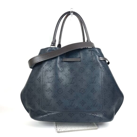 LOUIS VUITTON M54402 Monogram Mahina Giroratta 2WAY Shoulder Hand Bag Tote Bag - Picture 1 of 15